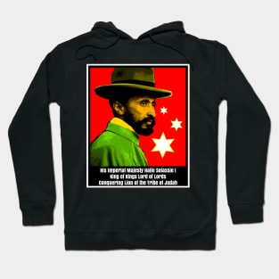 Haile Selassie King Lion Hoodie